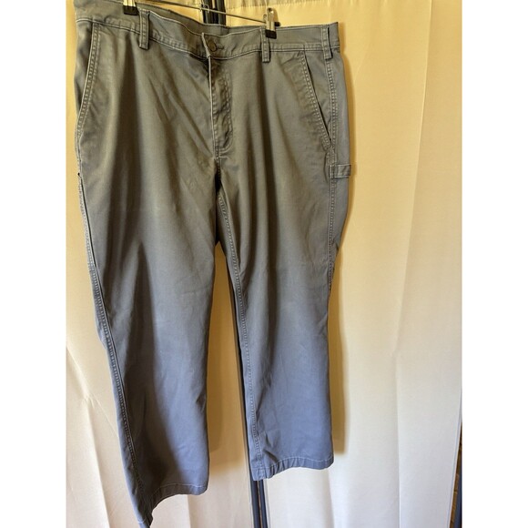 Duluth Trading 40 Grit Cargo Pants Adult 38x30 Carpenter Hiking Outdoor Men Gray - Picture 1 of 5